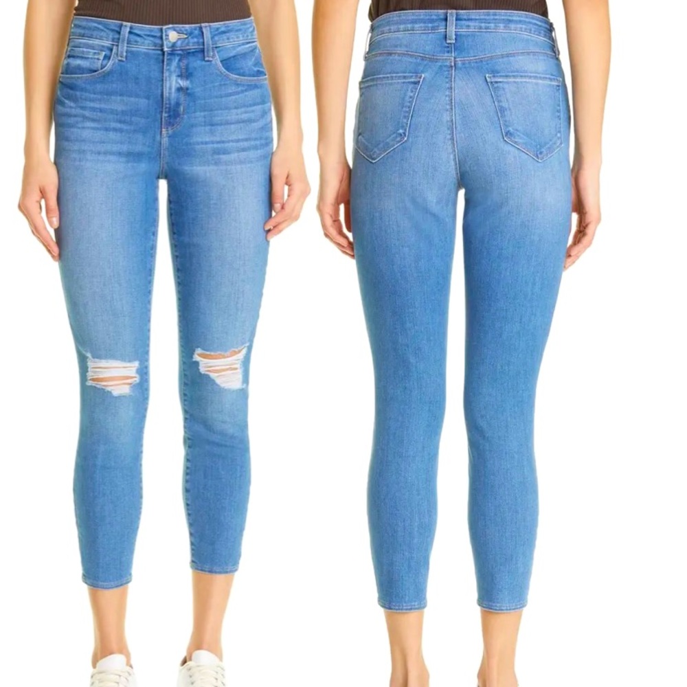 Lagence Margot cropped denim (26 inseam)